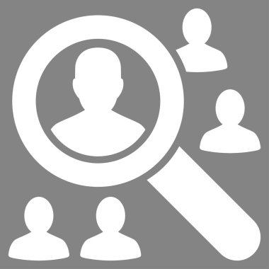 Hastalar vektör simge keşfetmek