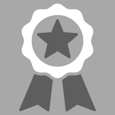 Sertifika mühür vektör simgesi