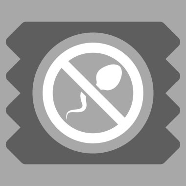 Sperm öldürücü prezervatif simgesi