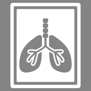 Akciğer röntgeni fotoğraf simge