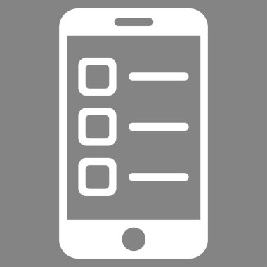 Mobil listesi simgesini