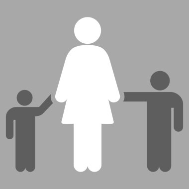 Anne ve çocuk simgesi