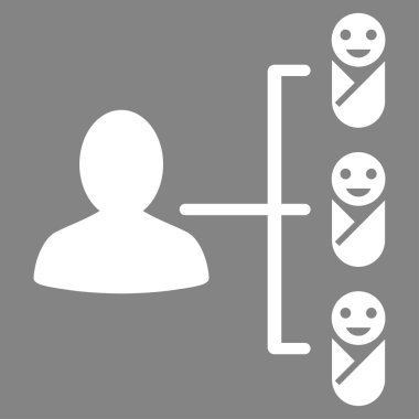 Çocuk bağlantıları simgesi