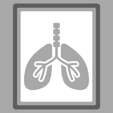 Akciğer röntgeni fotoğraf simge
