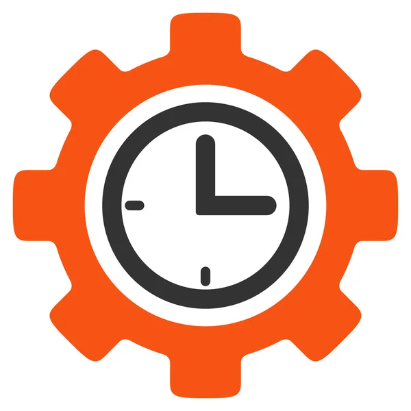 Icono de configuración de tiempo — Archivo Imágenes Vectoriales