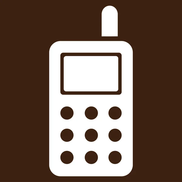Ícone vetor de celular — Vetor de Stock