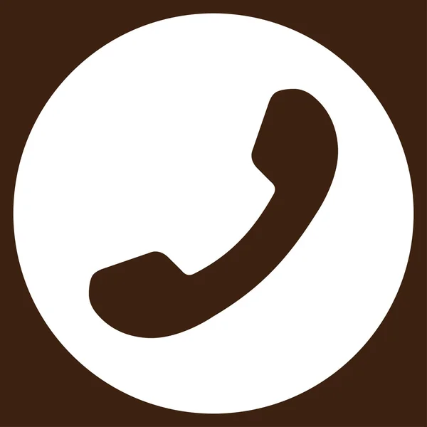Número de telefone Vector Icon — Vetor de Stock