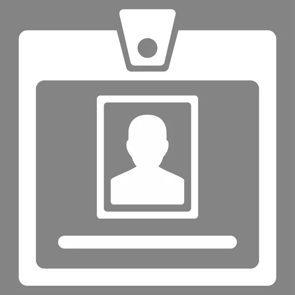 Icono de la insignia de persona — Vector de stock