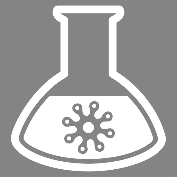 Virus analyse pictogram — Stockvector