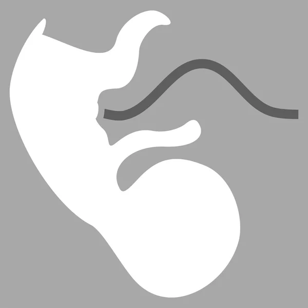 Ape Embryo Icon — Stock Vector