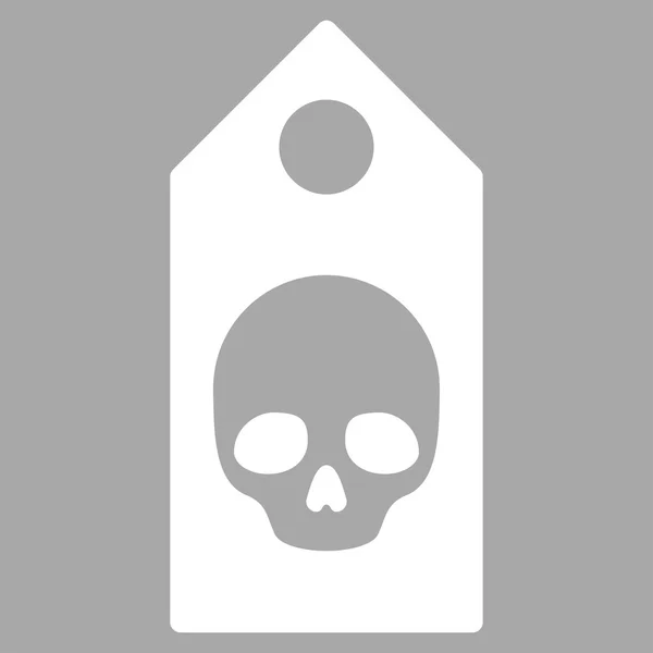 Smrt kupón ikona — Stockový vektor