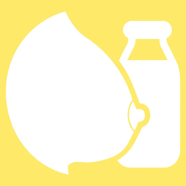 Icona del latte materno — Vettoriale Stock