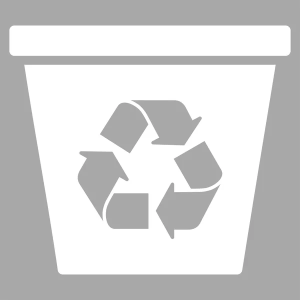 Recycle bin значок — стоковий вектор