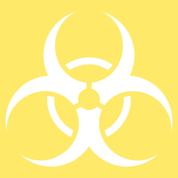 Icono de peligro biológico — Archivo Imágenes Vectoriales