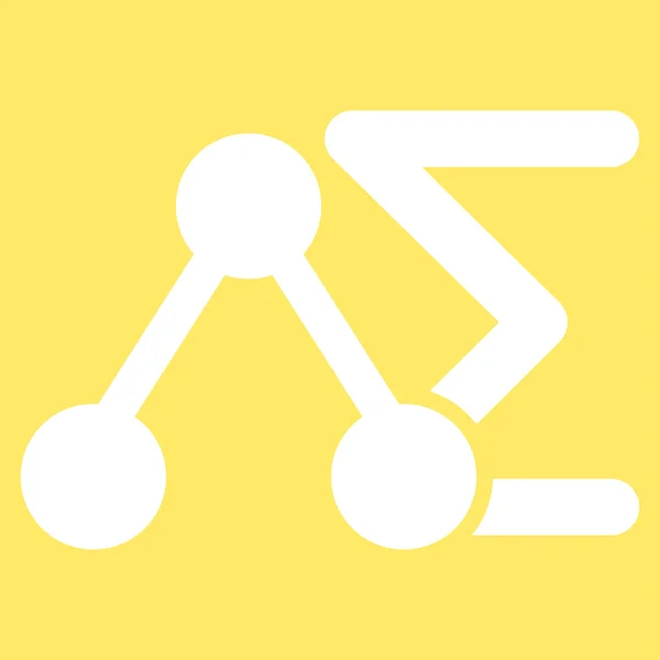 Chemische analyse pictogram — Stockvector