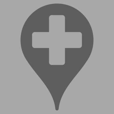 Tıbbi harita işareti simgesi