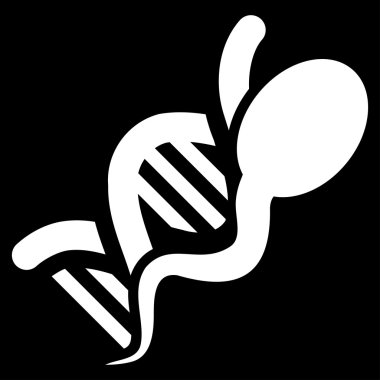 Sperm Genome Icon clipart