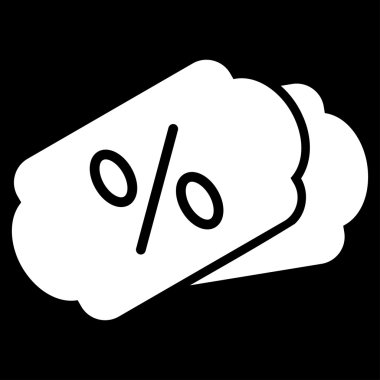 İndirim kuponları simgesi