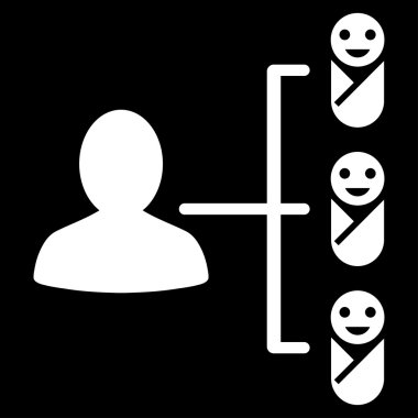 Çocuk bağlantıları simgesi