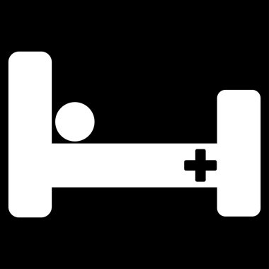 hastane yatak simgesi