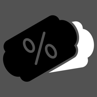 İndirim kuponları simgesi