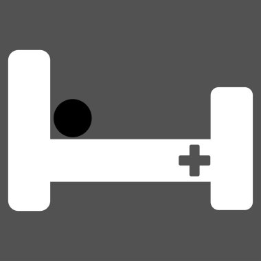 hastane yatak simgesi