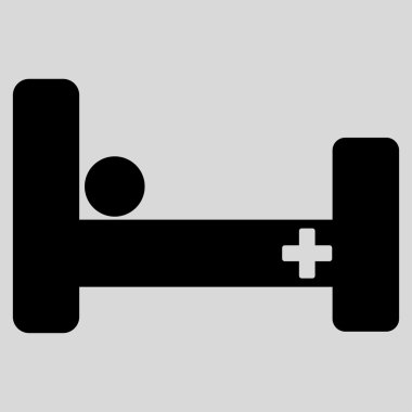 hastane yatak simgesi