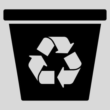 Geri dönüşüm kutusu simgesi
