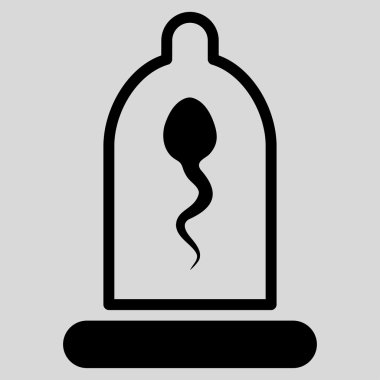 sperm prezervatif simgesi