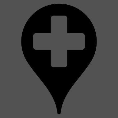 Tıbbi harita işareti simgesi