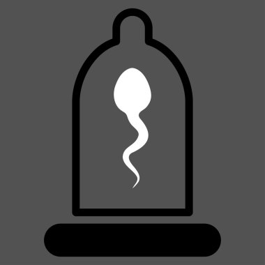 sperm prezervatif simgesi