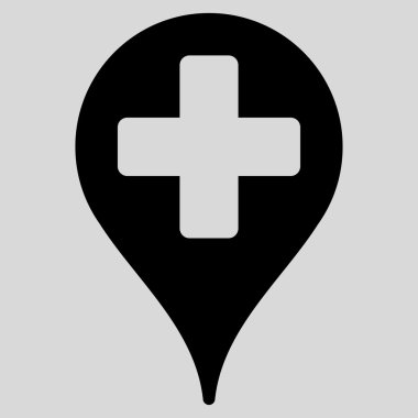 Tıbbi harita işareti simgesi