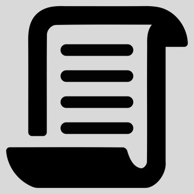 Kağıt rulo simgesi