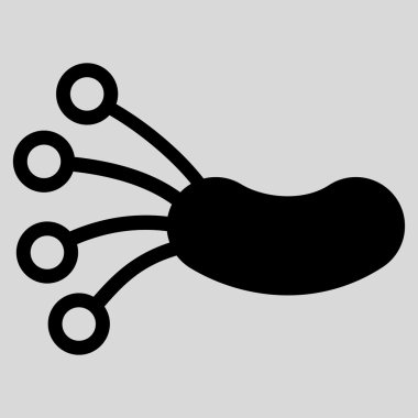 Enfeksiyon mikrop simgesi