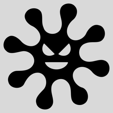 Kötü bakteri simgesi