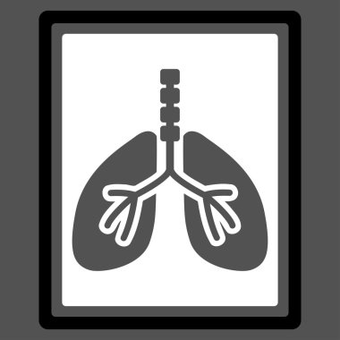 Akciğer röntgeni fotoğraf simge