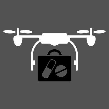 Tıbbi Drone Sevkiyat Simgesi