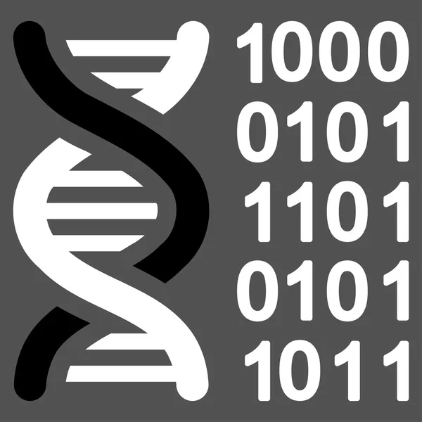 Genetische Code pictogram — Stockvector