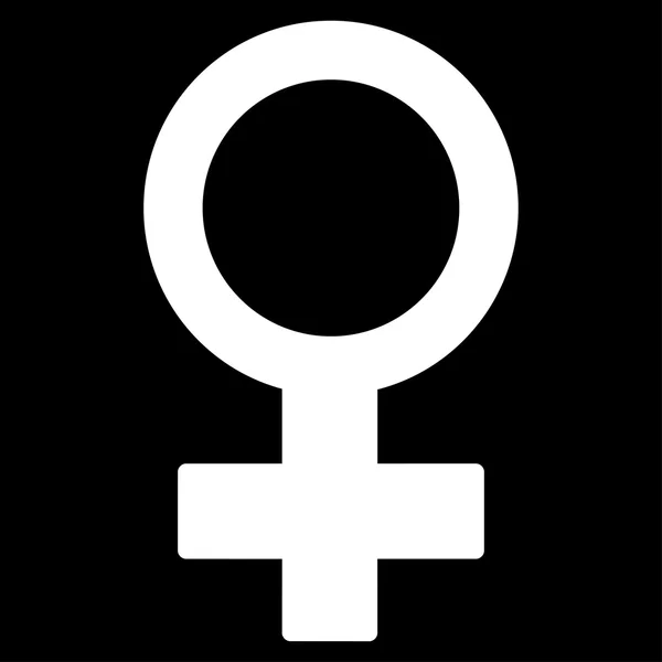 女性のシンボルアイコン — ストックベクタ