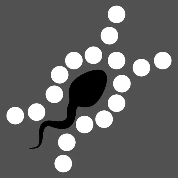 DNA replicatie pictogram — Stockvector