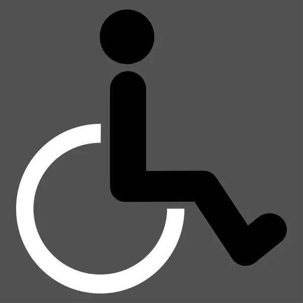 Disabled Person Icon — Stock Vector