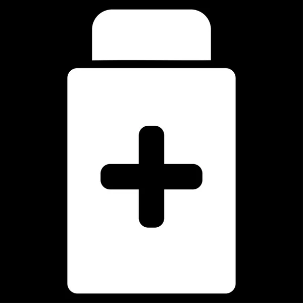 Ícone garrafa de medicação —  Vetores de Stock