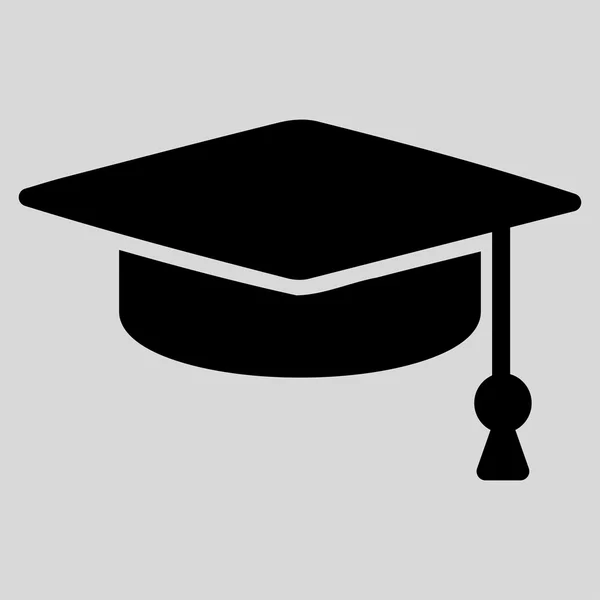 Icône de chapeau de graduation — Image vectorielle