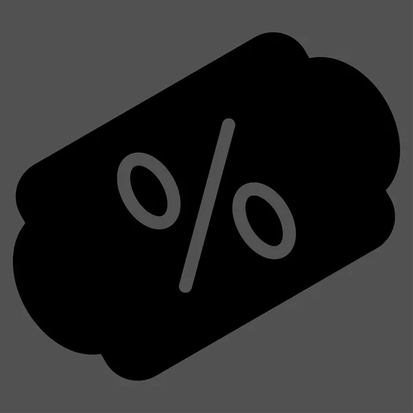 Icono de etiqueta de descuento — Vector de stock