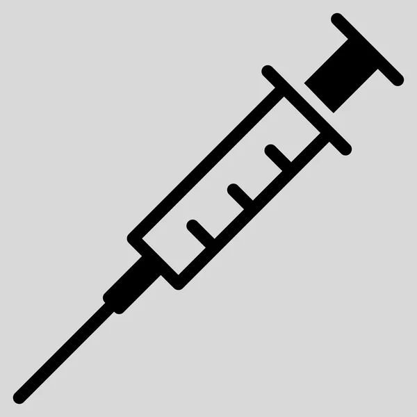 空の注射器アイコン — ストックベクタ