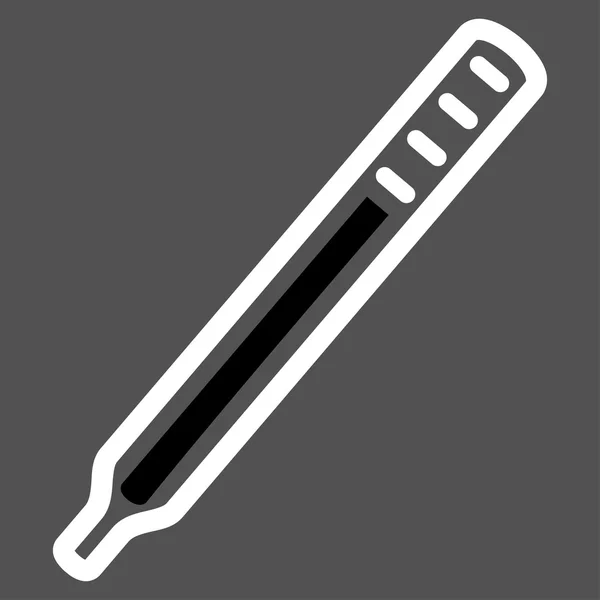 Icône du thermomètre médical — Image vectorielle