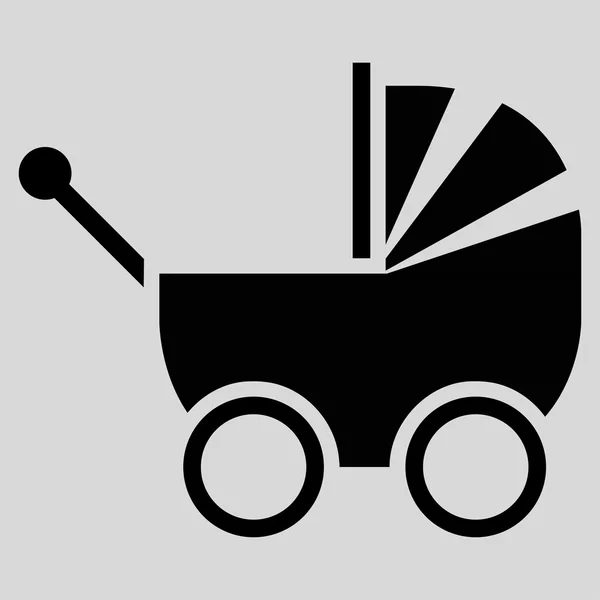 Kinderwagen-Ikone — Stockvektor