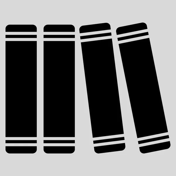 Ikona knihy knihovny — Stockový vektor