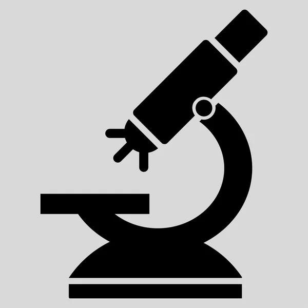 Icona microscopio laboratori — Vettoriale Stock