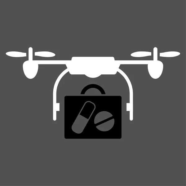 Medical Drone Shipment Icon